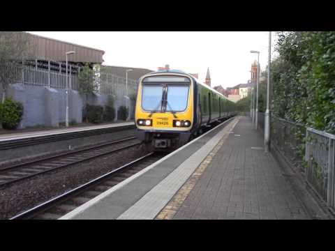 NIR 3000 Class DMU 3005 & IE 29000 Class DMU 29126 - City Hospital - 22/4/16