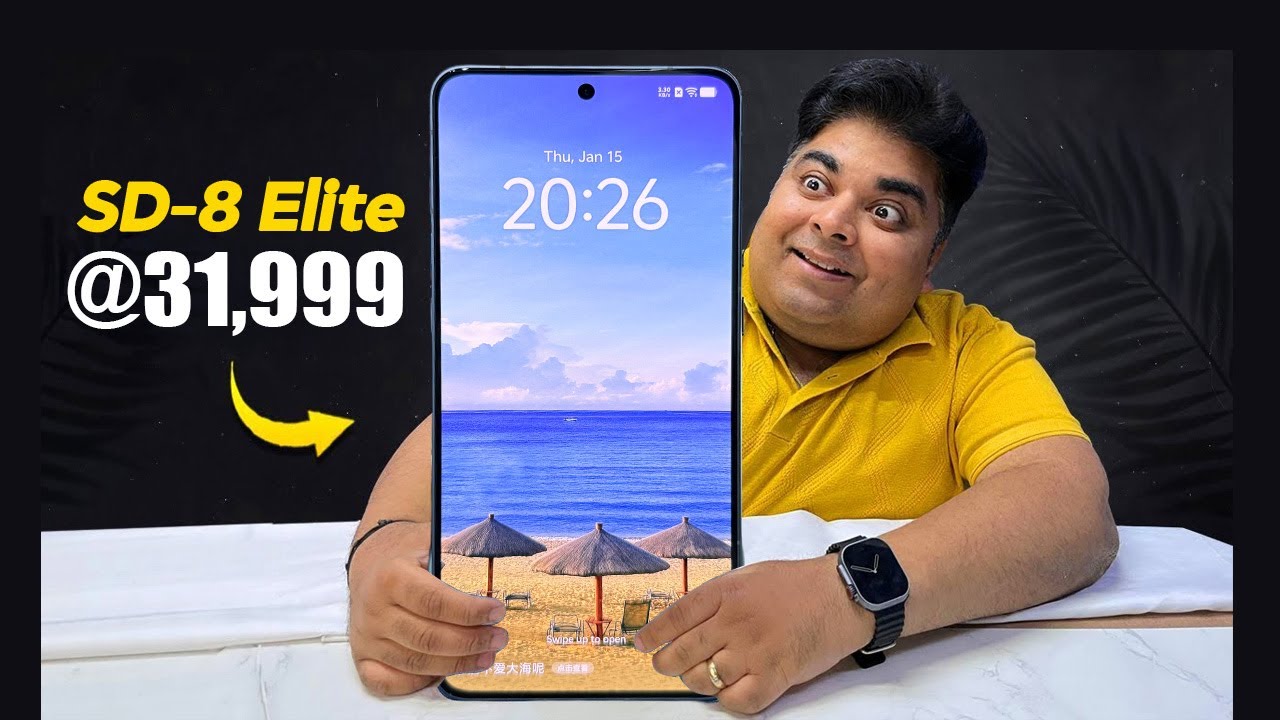 This ₹32K Phone Has Snapdragon 8 Elite and a 7500mAh Battery🔥