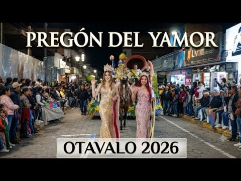 PREGON DEL YAMOR EN OTAVALO 2026 #otavalo #imbabura #contenido #cultura 