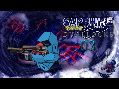 Pokemon zafiro Dualocke EP3: Suerte, lo que se dice suerte...