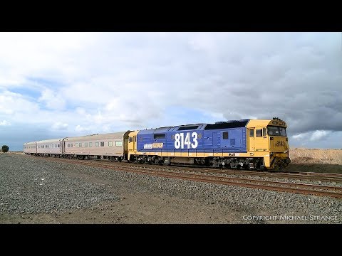 MK82: 8143 & The ARTC AK Track Test Cars Arrive At Gheringhap - PoathTV Australian Trains