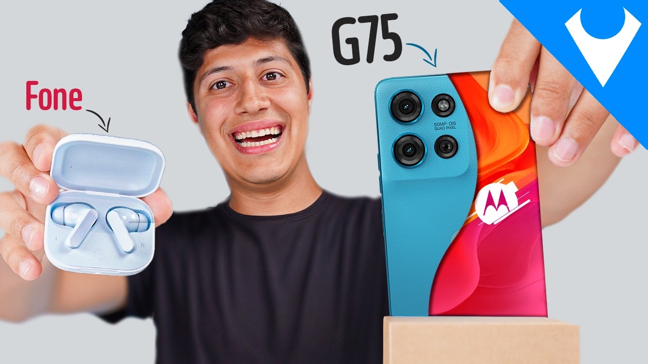 Chegou MOTO G75! vem FONE SEM FIO e IP68! A Motorola está de VOLTA! Unboxing