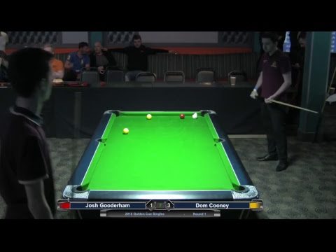 2018 Golden Cue Singles - Round 1 - Josh Gooderham v Dom Cooney