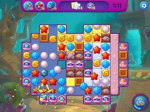 Fishdom Very Hard level 5756 no boosters フィッシュダム ベリーハード [Friend's]