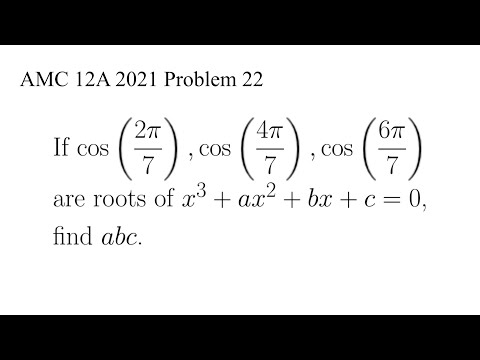 The Roots are Roots of Unity | AMC12A 2021 Problem 22
