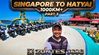 Part 3: Road To Hatyai "The Monkey Durian" Zontes 368G