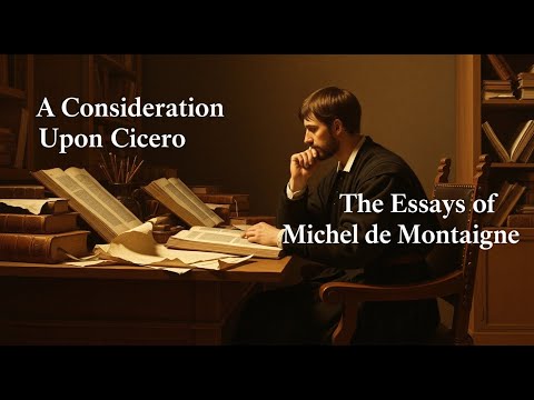 Video thumbnail for Essays of Michel de Montaigne (Chap. 1.39)