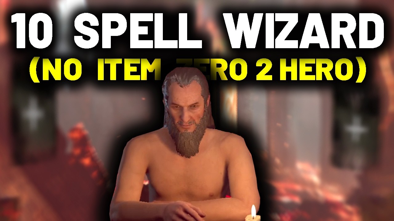 10 SPELL WIZARD ZERO TO HERO (no items highroller) - Dark and Darker Gameplay