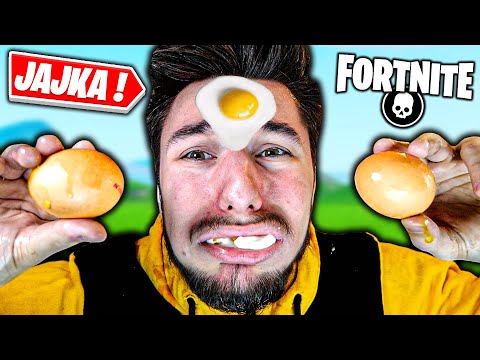 ROZBIJAMY se JAJKA na GŁOWIE !😂 *Fortnite*