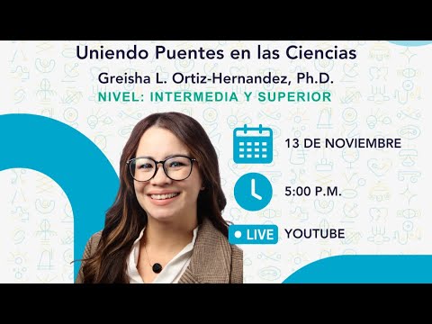 Charla científicos al servicio en línea: Uniendo puentes en las ciencias (2025)