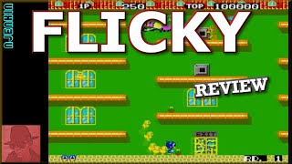 Flicky - SEGA Genesis / Mega Drive - with Commentary !!