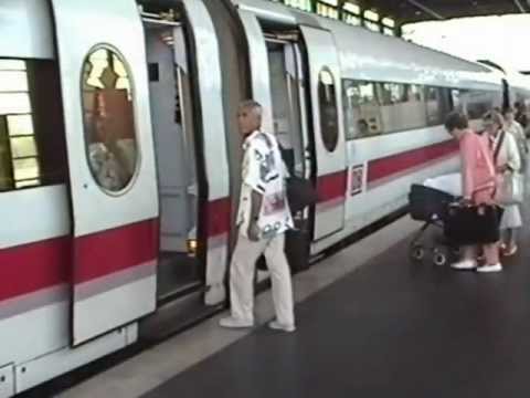 Führerstandmitfahrt im ICE bei 280 km/h.