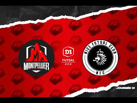 J13 : Montpellier Méditerranée Futsal - Nice Futsal en direct !