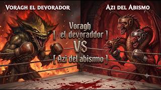 Carpeduelo nº2 Dragon azi vs Bestia Voragh con pera
