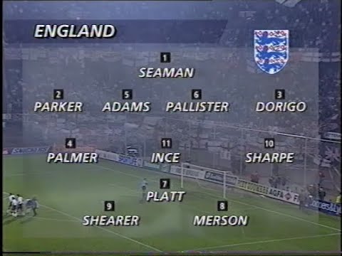 1993/94 - Holland v England (1994 World Cup Qualifier - 13.10.93)