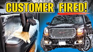 Customer Never Welcomed Back! Car Detailing A Trashed Yukon Denali