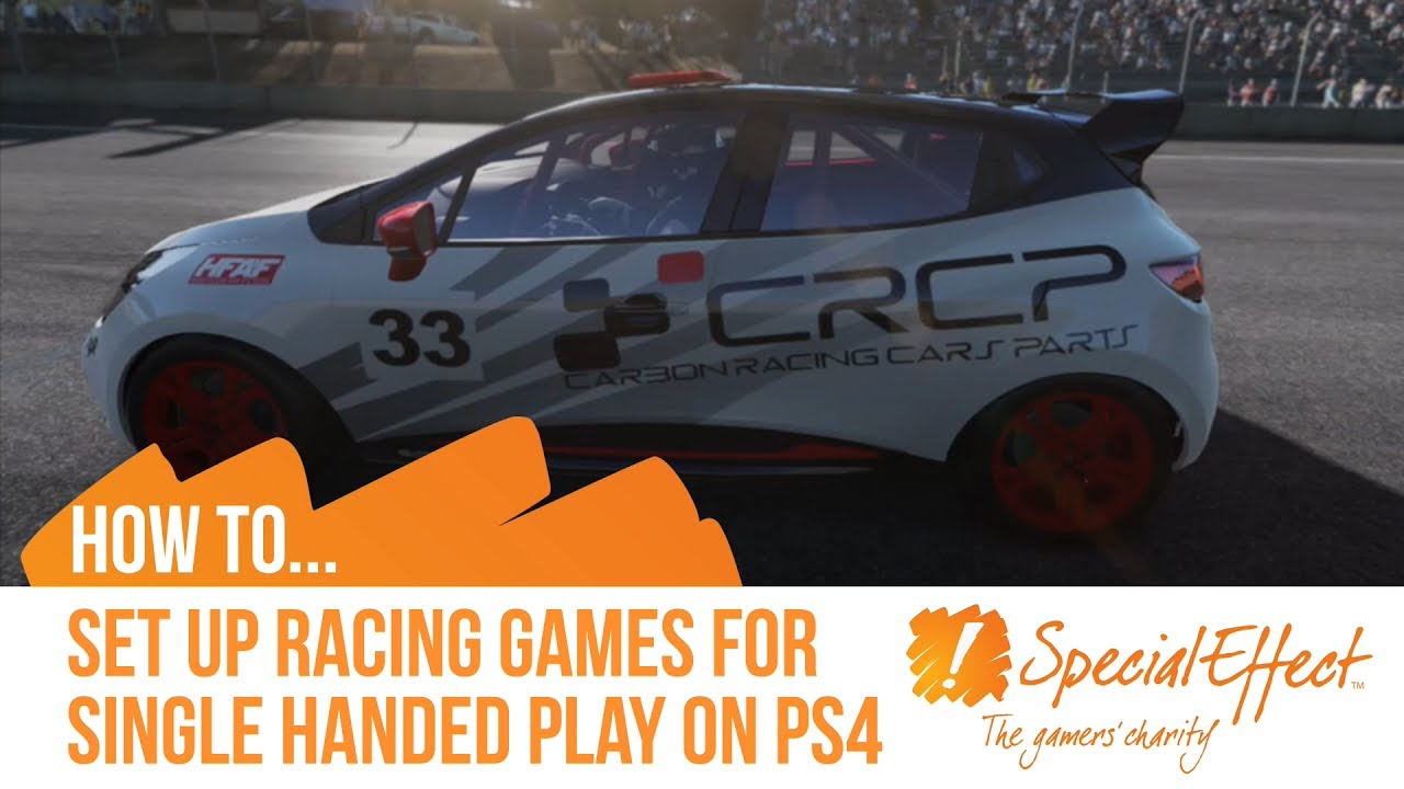 Single Handed PS4 Racing Setup How to… Video GameAccess