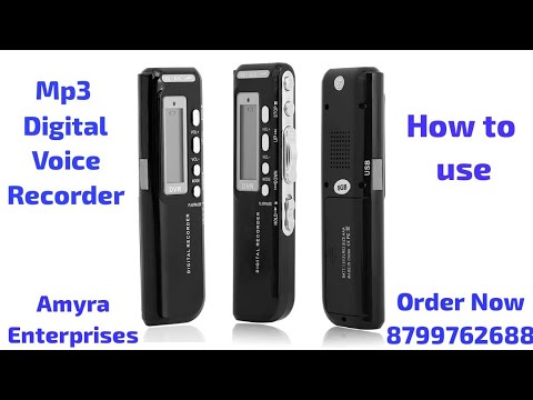 32 GB Black Digital Voice Recorder