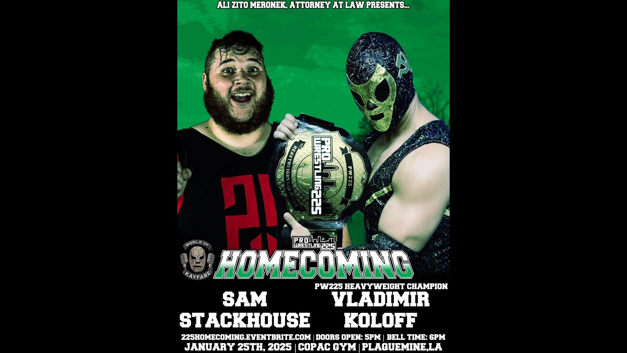 Vladimir Koloff vs Sam Stackhouse (Pro Wrestling 225)