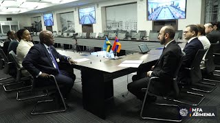 Հայաստանի և Ռուանդայի ԱԳ նախարարների հանդիպումը 24/02