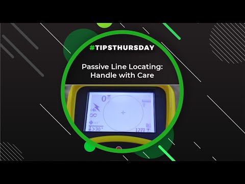 Passive Line Locating: Handle with Care
