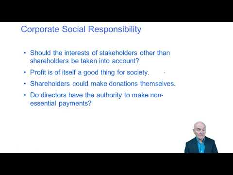 Corporate governance and ethical considerations - ACCA Accountant in Business (AB)