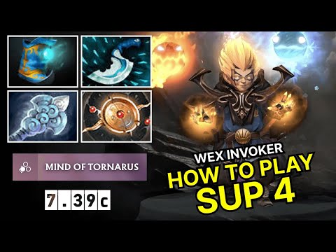 🌀 How Immortal Rank Plays WEX Invoker Support 4 — Super Impact, Super Annoying!😈