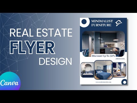 Real Estate Post Design using Canva Real Estate Banner