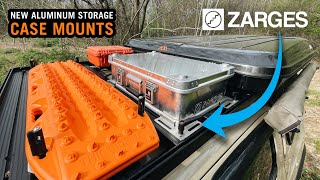 NEW - Zarges Universal Roof Rack Mounts for Aluminum Overland Storage Cases