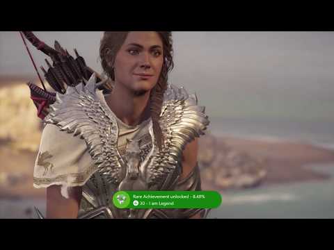 Assassin's Creed Odyssey Confront Cyclops with Pegasus Armor and Sword