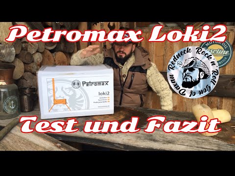 Petromax Loki 2 Test Fazit, Inbetriebnahme aufbauen und einbrennen, Zeltofen Waldhütte einrichten