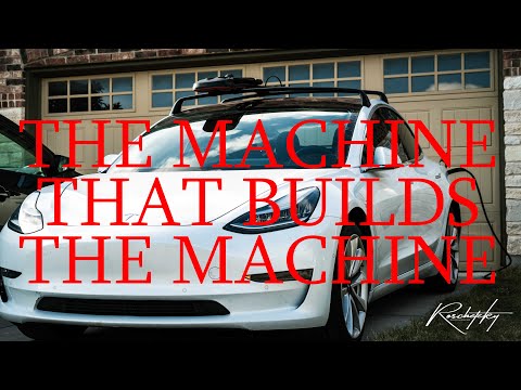 TESLA TeraTexas GigaTexas Trailer - The Machine that Makes the Machine Edit - Cybertruck Model Y