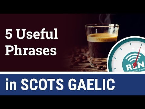 How to say "I love you" and "Happy Christmas" in Scots Gaelic - One Minute Gaelic - Lesson 10