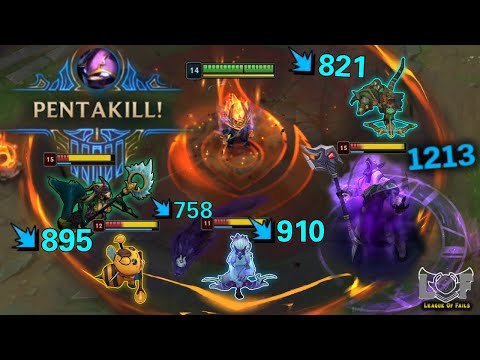 Best Pentakill Montage #48 - League of Legends (Press R, God, Clutch, 1v5..) | LoL