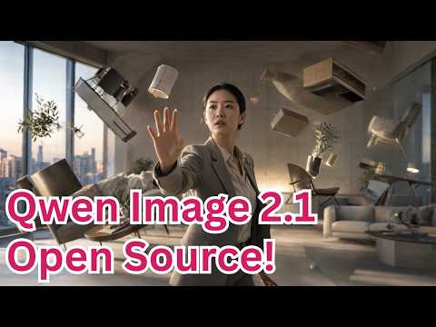 Qwen Image 2.1 Release! Text To Image and Image Edit in ComfyUI