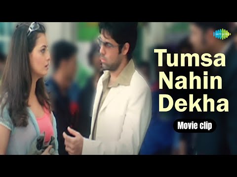 The first kiss | Tumsa Nahin Dekha Movie - Part 1 | Emraan Hashmi & Dia Mirza | Movie Clips