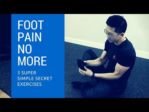 3 secret exercises for plantar fasciitis foot pain - these totally cured my foot pain!