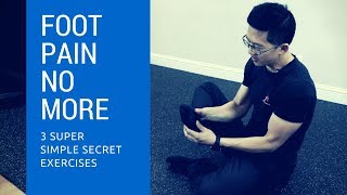 3 secret exercises for plantar fasciitis foot pain - these totally cured my foot pain!