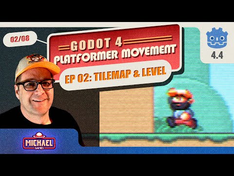 Make a Level! // Platformer Movement 02/08 /// 2D Platformer Basics in Godot 4