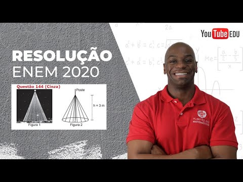 Resolução Enem 2020 (Prova Cinza) - Questão 144 (Cone) - Professor Sacramento
