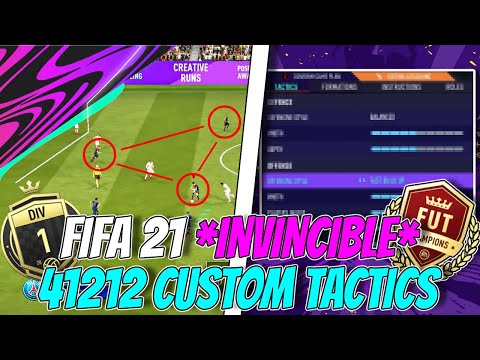 FIFA 21 BEST MOST *META* 41212 CUSTOM TACTICS & PLAYER INSTRUCTIONS POST PATCH!! | FUT 21