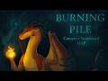 Burning Pile Escaping Peril A Storyboarded Wings Of Fire MAP