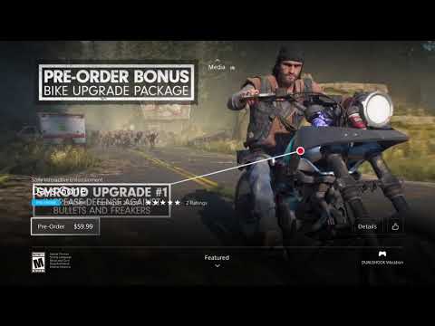 DAYS GONE RELEASE DATE APRIL 2019 PS4 Pre Order Bonus Details