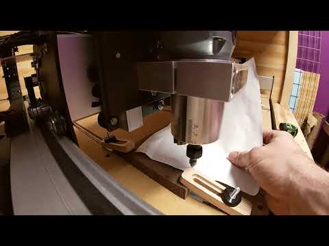 CNC Time Lapse of   How I Zero the Machine Before a New Project Cut   No Sound
