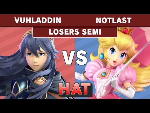 HAT 60 - Vuhladdin (Lucina) Vs. 8Bit | NotLast (Peach) Losers Semis - Smash Ultimate