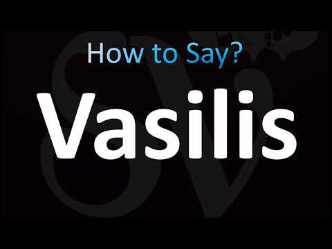 How to Pronounce Vasilis (CORRECTLY!)