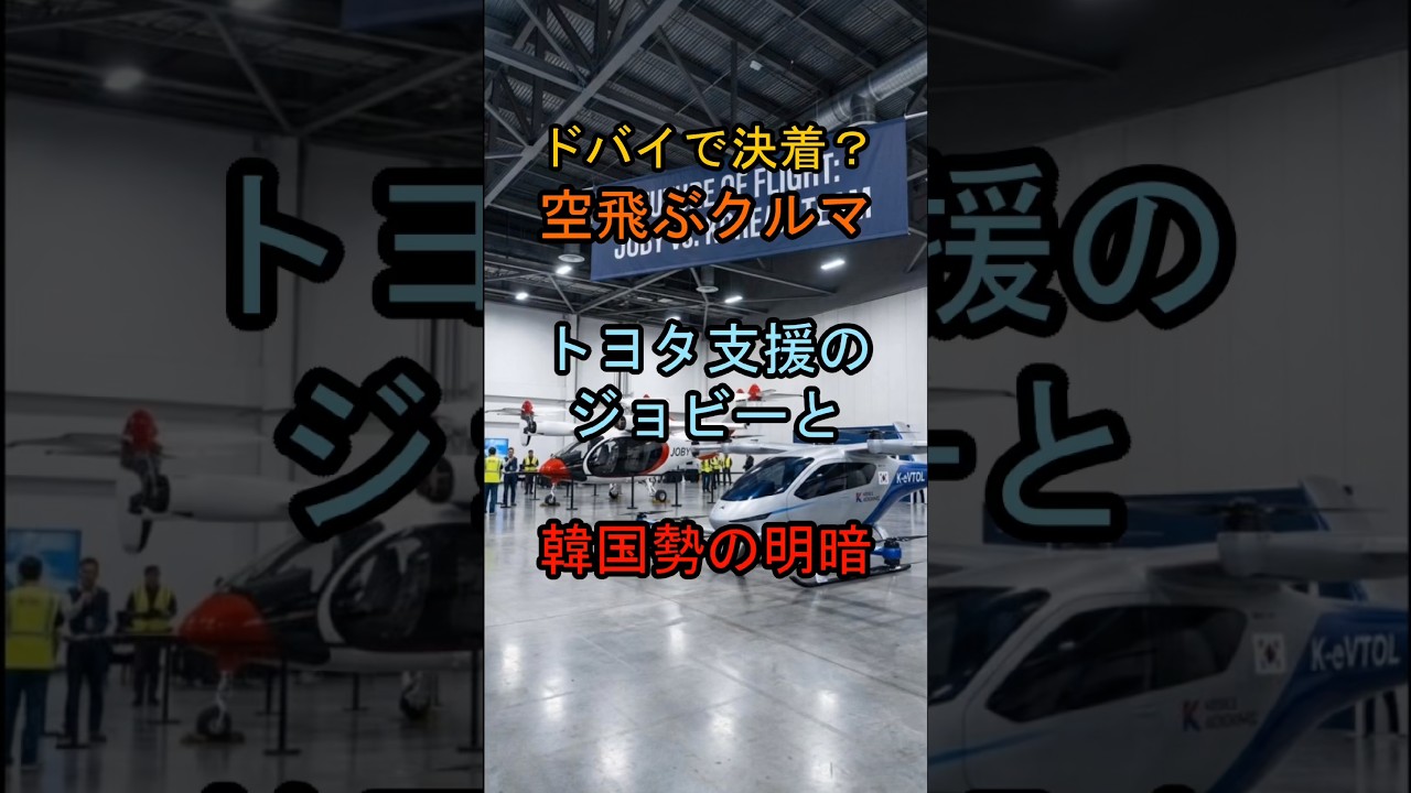 空飛ぶクルマ、日本が先行。トヨタ陣営がリードする理由