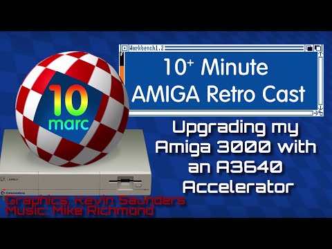Upgrading my Amiga 3000 with an A3640 Accelerator - Episode 120