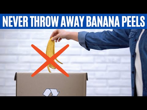 BANANA PEEL USES - 15 Amazing Things You Can Do With Banana Peel!