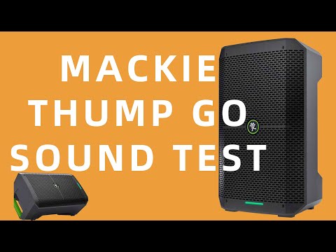 Mackie THUMP GO Review & Test (Music & Speech)